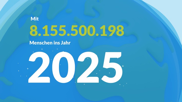 8.155.500.198 Menschen - wie lange noch bis zur neunten Milliarde?