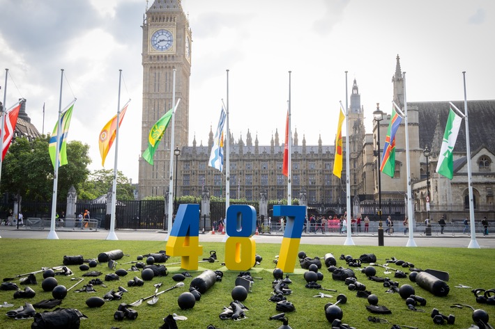 Im Vorfeld der Olympischen Sommerspiele 2024: Gedenkveranstaltung für 487 im russischen Angriffskrieg getötete ukrainische Sportler*innen in London