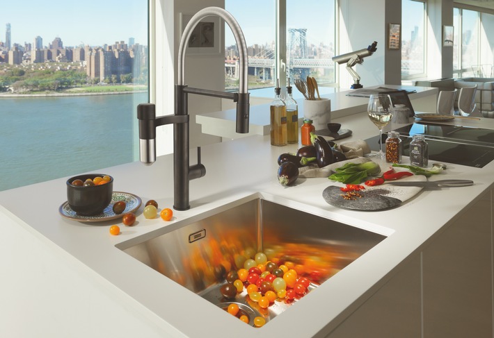 Franke Technique de Cuisine au salon Swissbau 2020 / Un début d