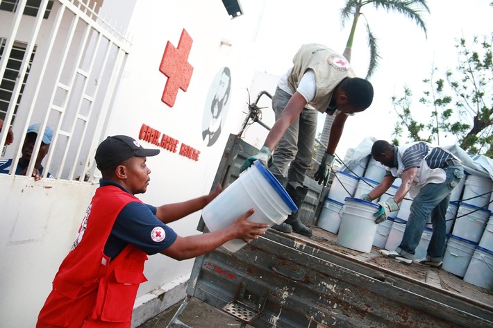 Rotkreuz-Hilfe in Haiti läuft an