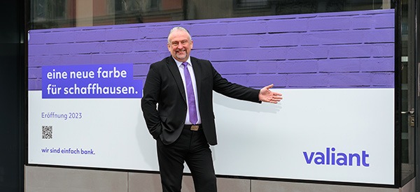 Valiant eröffnet Geschäftsstelle in Schaffhausen