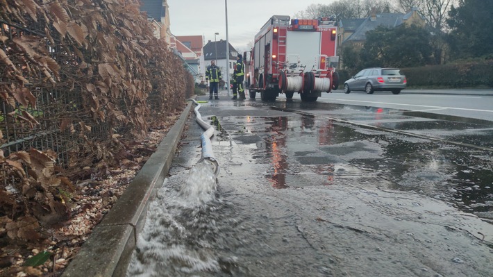 FW Celle: Hochwassereinsätze am 27.12.2023 - 6. Lagemeldung!