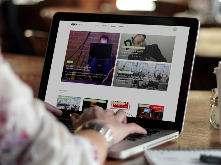 Neu im Netz: der Innovationsblog von. dpa / Weiterer Text über ots und www.presseportal.de/nr/8218 / Die Verwendung dieses Bildes ist für redaktionelle Zwecke honorarfrei. Veröffentlichung bitte unter Quellenangabe: "obs/dpa Deutsche Presse-Agentur GmbH"