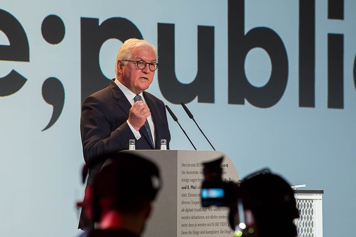 Die Demokratisierung des Digitalen: MEDIA CONVENTION Berlin und re:publica eröffneten mit Bundespräsident Frank-Walter Steinmeier