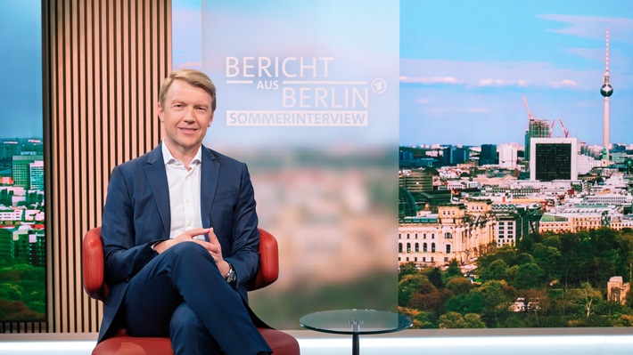 ARD-Sommerinterviews ab 5. Juli 2026 aus dem ARD-Hauptstadtstudio