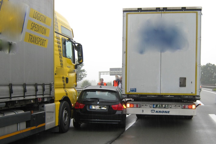 POL-WL: Zwischen Lkw eingeklemmt ++ Buchholz - Tresor aus Geschäft gestohlen