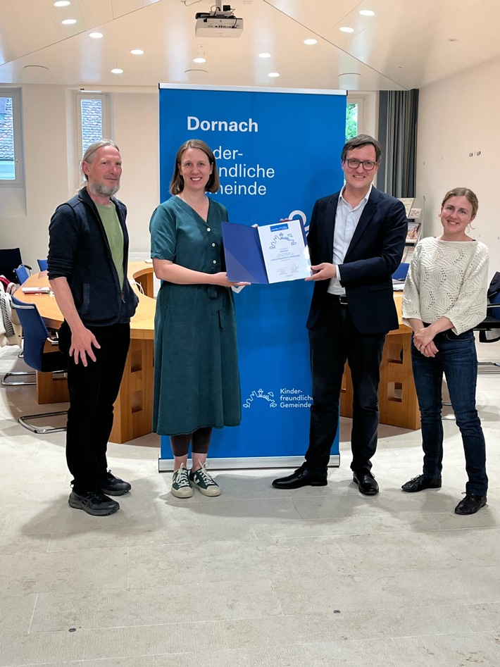 Dornach (SO) wird «Kinderfreundliche Gemeinde»
