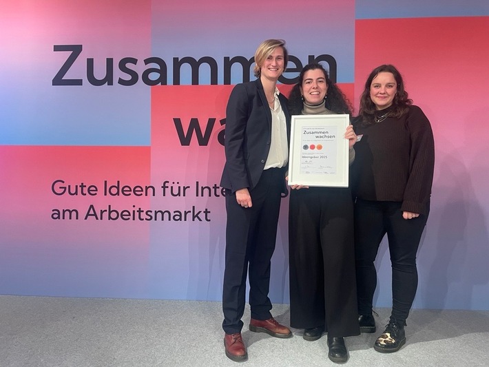 VDI-Xpand ausgezeichnet bei Wettbewerb „Zusammen wachsen – Gute Ideen für Integration am Arbeitsmarkt 2025“