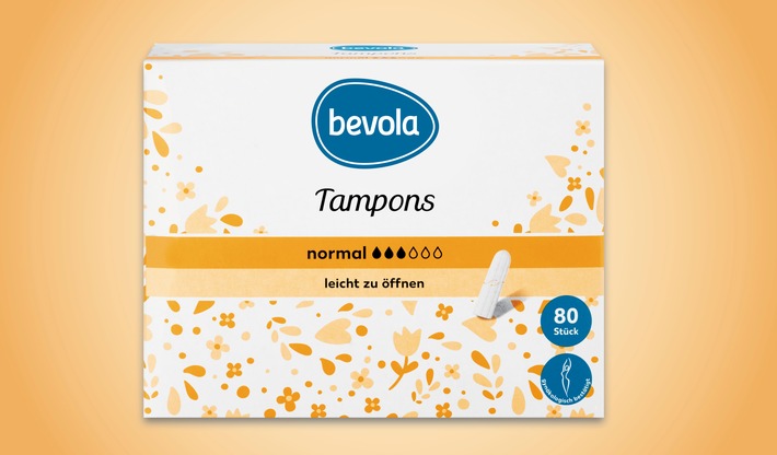 Öko-Test zeichnet Tampons der Kaufland-Eigenmarke bevola mit der Note &quot;sehr gut&quot; aus