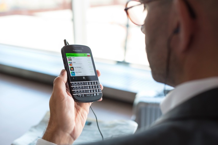 radio.de launcht BlackBerry 10-App (BILD)