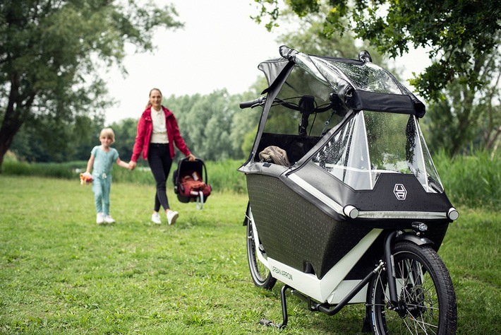 Nicht nur beim Ausflug in den Park ­­­– Familien profitieren von der flexiblen Mobilitätslösung Cargobike | Foto: urbanarrow.com