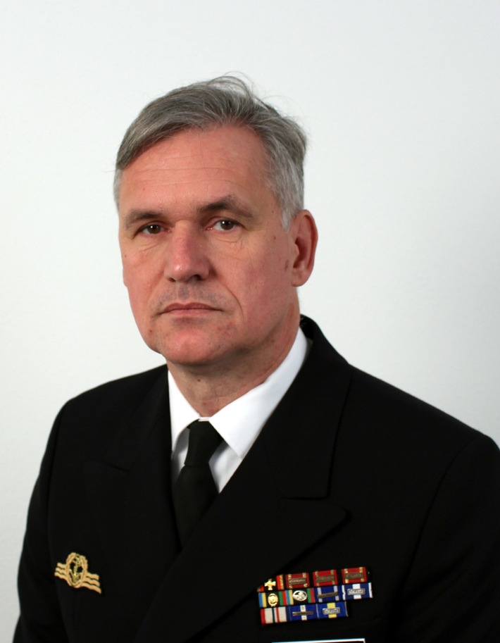 Flottillenadmiral Kay-Achim Schönbach wird neuer Kommandeur der Marineschule Mürwik