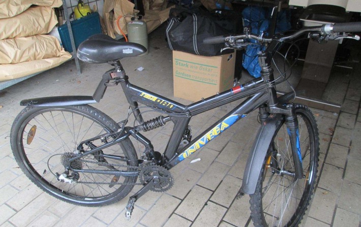 POL-SE: Elmshorn - Mountainbike beschlagnahmt - Eigentümer gesucht