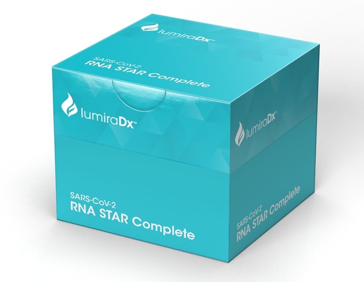 LumiraDx erhält CE-Kennzeichnung für seinen hochsensitiven, molekularen und auf hohen Testdurchsatz ausgelegten RNA STAR Complete COVID-19-Test