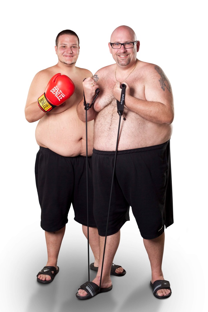 Bye-bye Bauchspeck: Marco und Carlo aus "The Biggest Loser" (mit Bild)