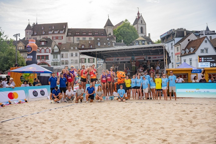 MM: höchste Nationale Beachtour Basel Schlussbericht Resultate