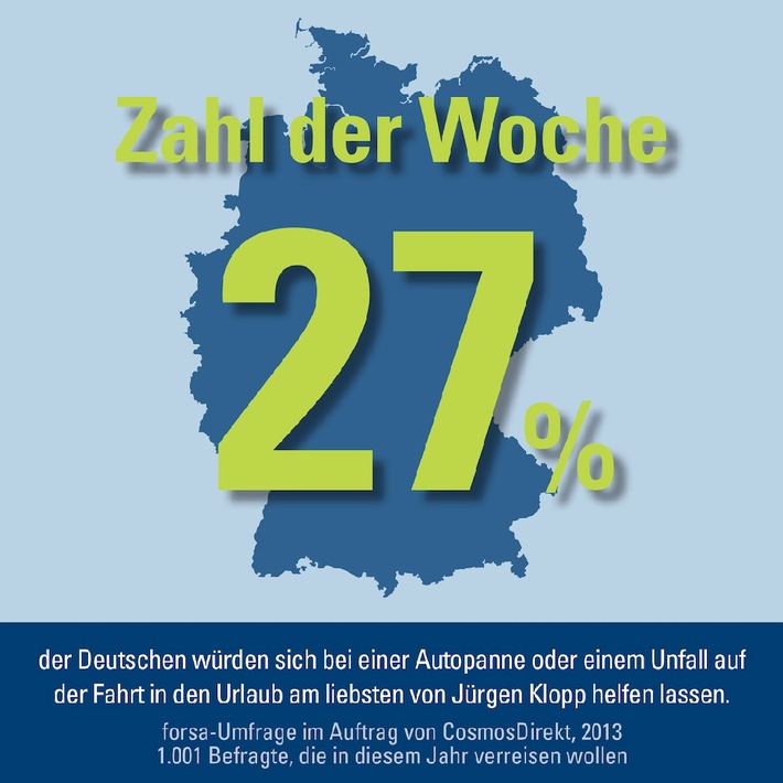 Zahl der Woche: Das sind Deutschlands beliebteste Pannenhelfer (BILD)