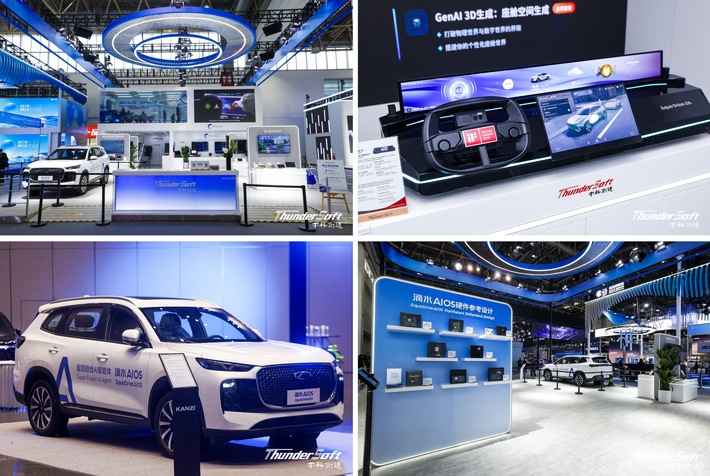 AquaDrive AIOS 2.1 von ThunderSoft auf der Auto China 2026 präsentiert / Immer deutlicher wird der Weg für intelligente Fahrzeuge vom softwaredefinierten Fahrzeug zum "KI-definierten Fahrzeug (AIDV)"