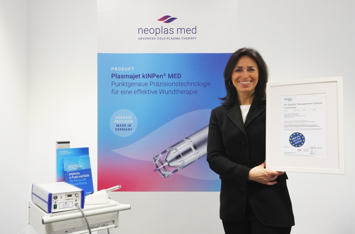 neoplas med GmbH erhält wichtiges MDR-Zertifikat und festigt globale Vorreiterrolle für Kaltplasma-Anwendungen