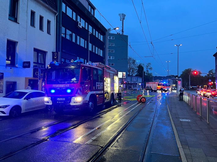 FW-E: Starke Rauchentwicklung im Essener Südviertel