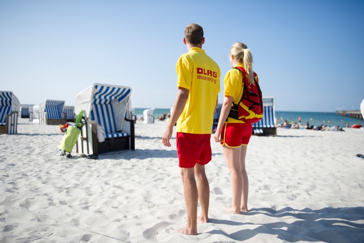 DLRG rettet acht Menschen vor dem Ertrinken