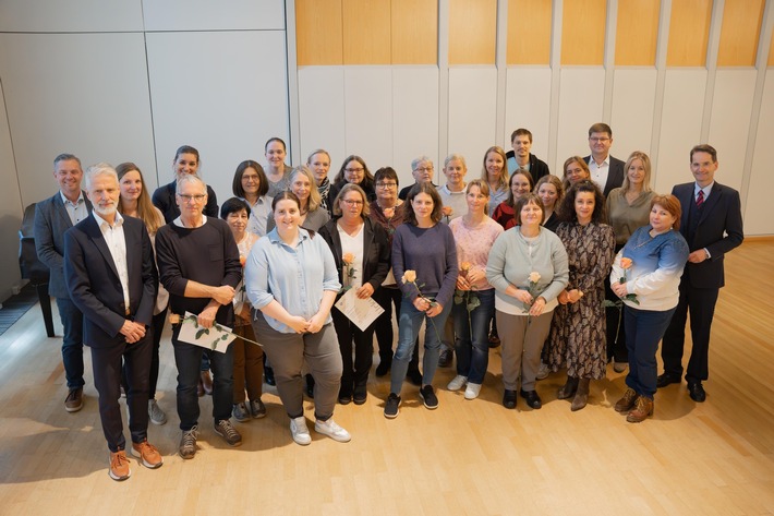 Großer Dank für 10 und 40 Jahre am Klinikum Ingolstadt