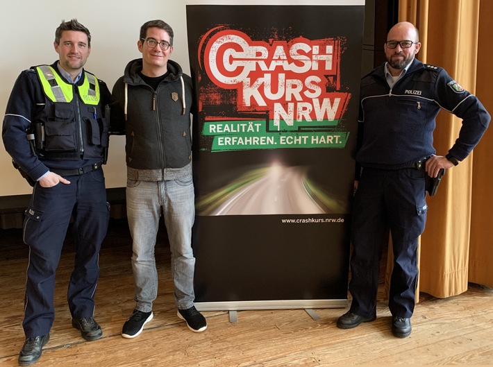 POL-NE: MaximNoise besucht den Crash Kurs NRW in Neuss