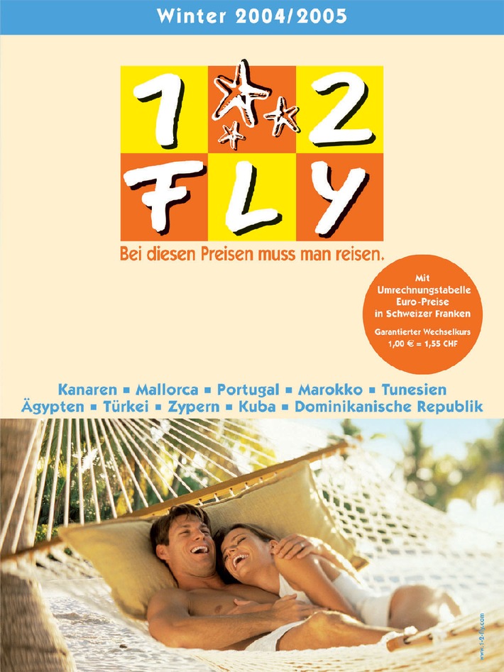 TUI Suisse erweitert Angebot mit Günstigmarke: 1-2-FLY jetzt auch in der Schweiz buchbar