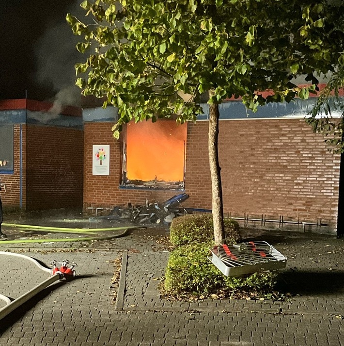 POL-COE: Dülmen, Spiekerhof, Brand Kindergarten