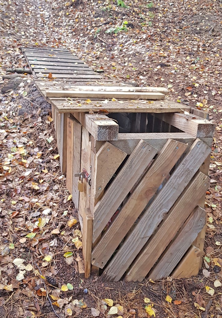 DBU-Naturerbefläche Borken: Sprungschanzen und Schutt  im Naturschutzgebiet Lünsburg