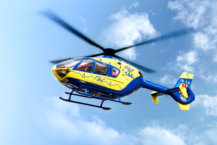 Alpine Air Ambulance: 512 Einsätze mit dem «Lions 1» im letzten Jahr