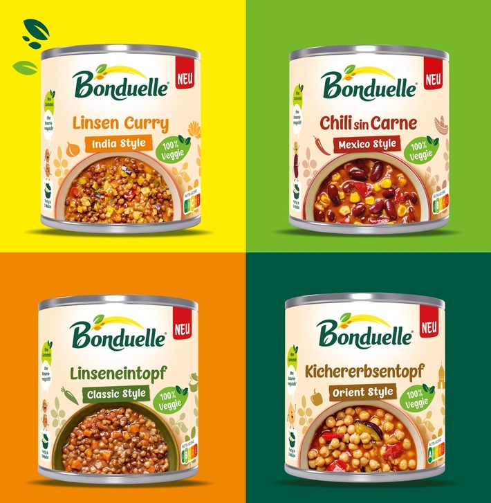 NEU: Kulinarische Weltreise mit den Bonduelle World Kitchen Produkten