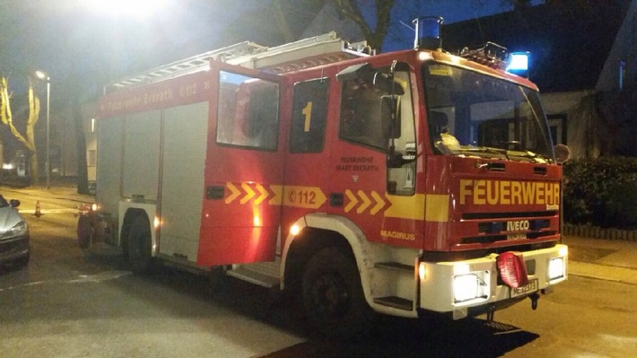 FW-ME: Zwei Brandeinsätze innerhalb von einer Stunde für die Feuerwehr Erkrath