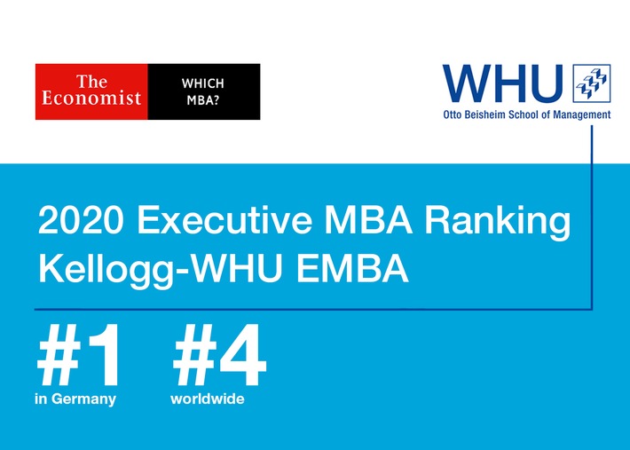 Kellogg-WHU Executive MBA Programm zählt  zu den besten weltweit