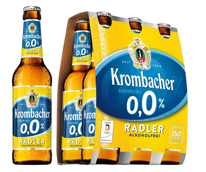 Krombacher setzt Erfolgskurs mit Neuprodukten fort