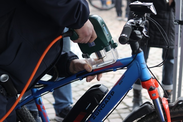 POL-DA: Ober-Ramstadt: Noch immer Plätze zur kostenlosen Fahrradcodierung frei / Anmeldung erforderlich