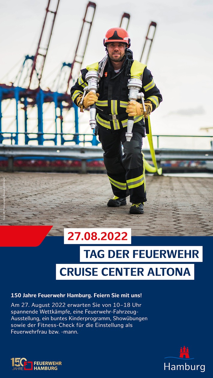 FW-HH: Feuerwehr Hamburg feiert den "Tag der Feuerwehr"