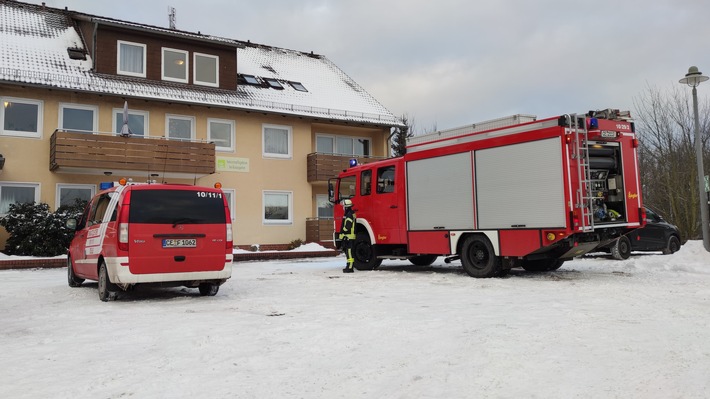 FW Celle: Feuer in einem Seniorenpflegeheim in Celle