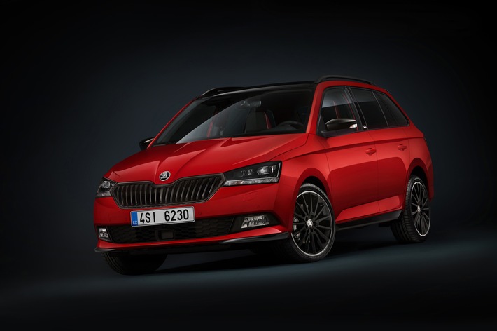 Erneuerter SKODA FABIA startet in attraktiven Designlinien MONTE CARLO und SCOUTLINE durch (FOTO)