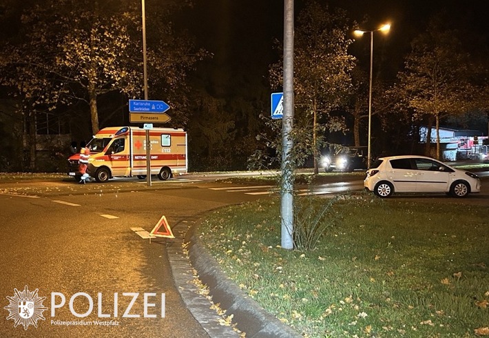 POL-PIZW: Unfall am Zebrastreifen