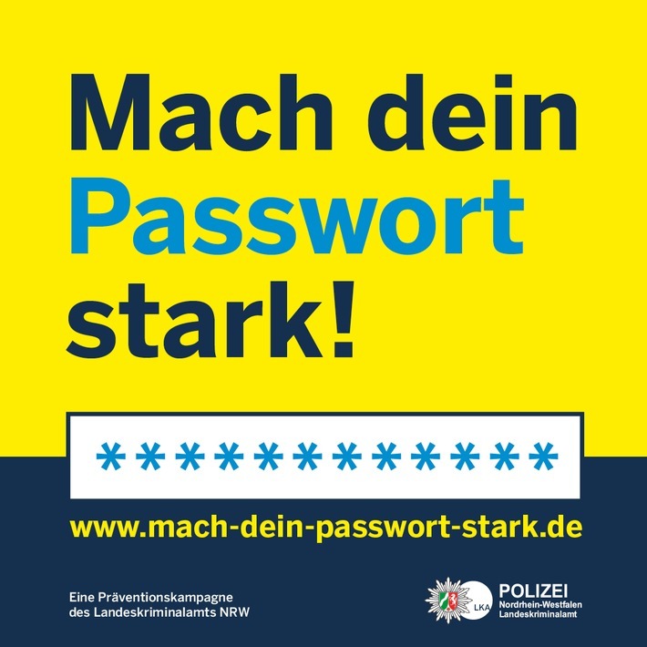 POL-REK: 201029-4: Polizei setzt auf starke Passwörter! - Rhein-Erft-Kreis