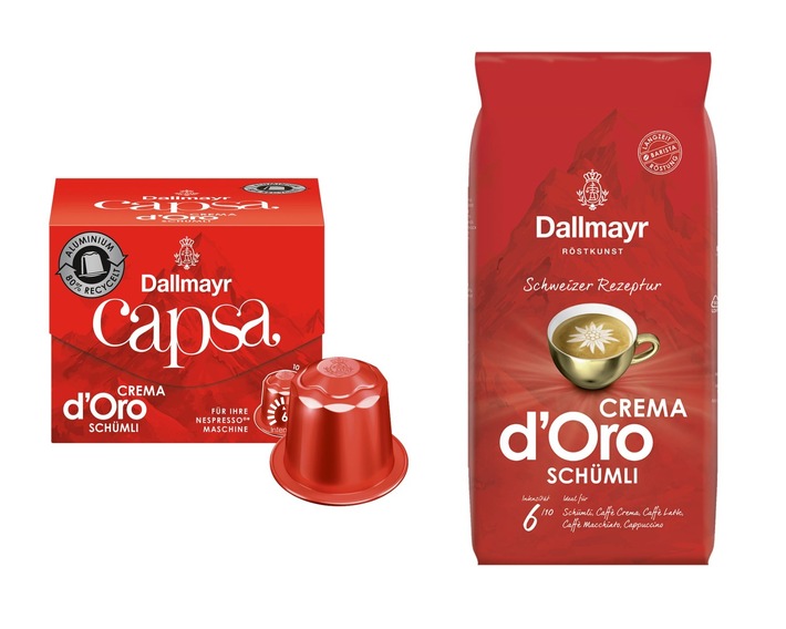 Produktneuheit: capsa Crema d
