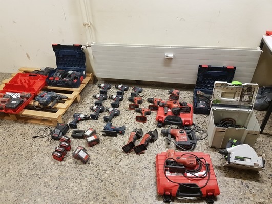 BPOL-FL: Bundespolizei stellt elektrische Werkzeuge sicher