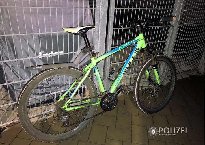 POL-PPWP: Fahrrad gefunden - Eigentümer gesucht!