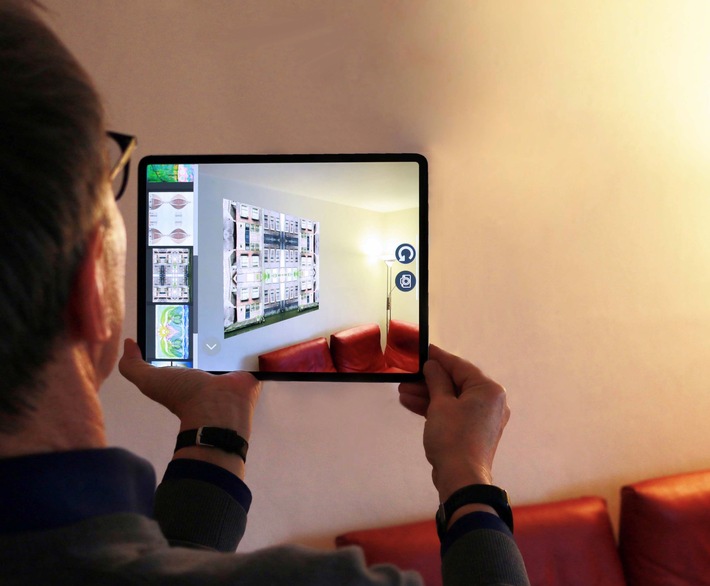 Kunstwerke zu Hause ausprobieren mit der Augmented Reality-App