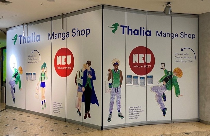 Neuer Pop-up Store: Thalia eröffnet Manga Shop in Leuna