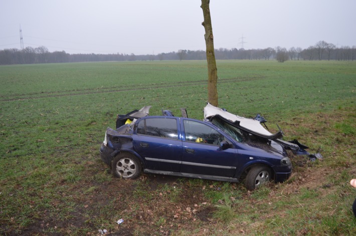 POL-DH: +++ zwei Verkehrsunfälle mit jeweils einer schwer verletzten Person in Sulingen (Samtgemeinde Kirchdorf)+++
