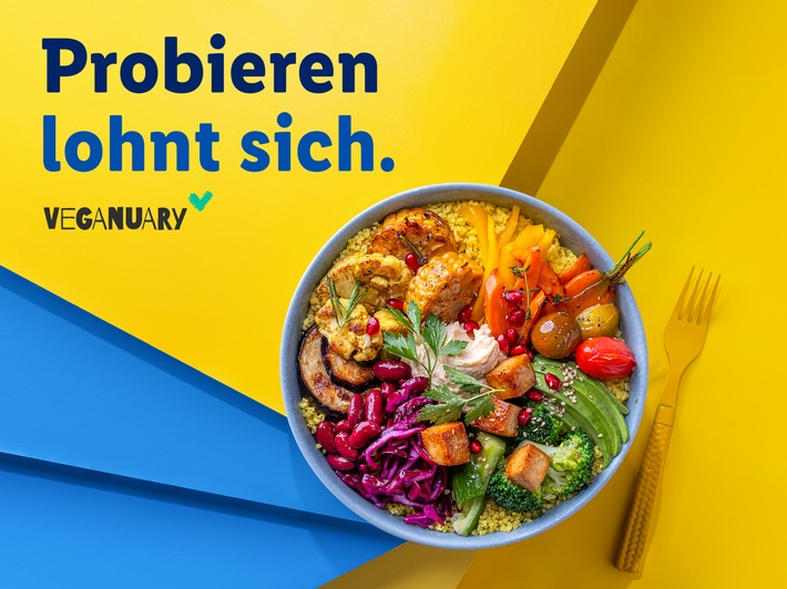 Vier Städte, ein Ziel: Lidl macht den Veganuary mit Restaurant-Tour erlebbar / Pizzalieferant bis Fine-Dining - Lebensmitteleinzelhändler bringt die Bandbreite pflanzlicher Küche direkt auf die Teller
