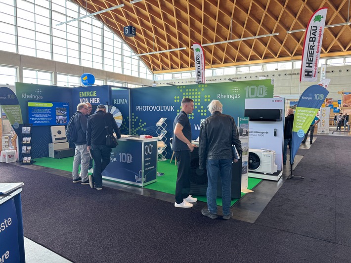 Rheingas präsentiert innovative Energielösungen auf Bauen & Sanieren - Eigenheim 2026 / 13.03. - 15.03.2026 in Rostock