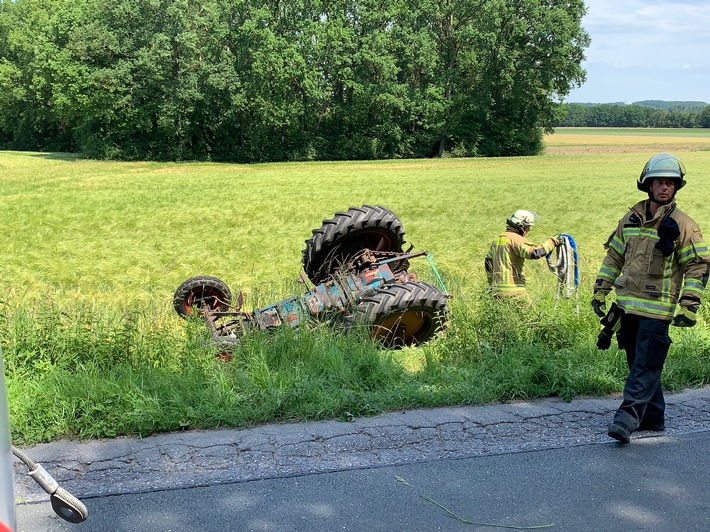 FW Menden: LKW-Brand und Unfall sorgen für lange Staus